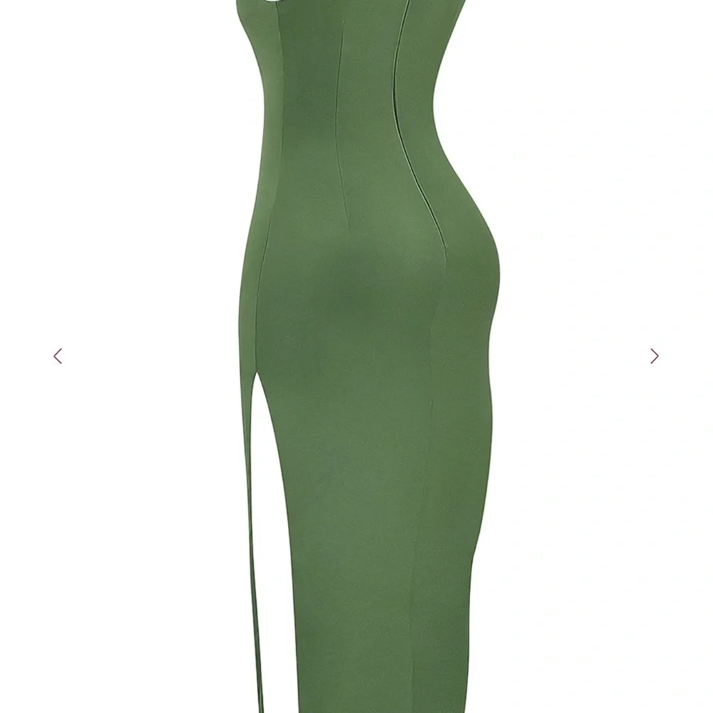 House of CB Olive Green Maxi Dress - Picture 11 of 13